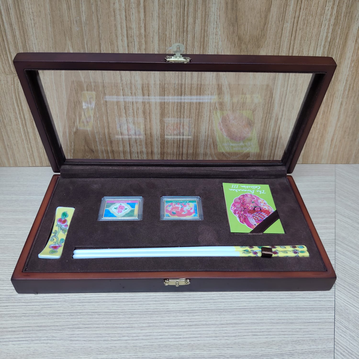 The Singapore Mint Collectible Peranakan Stamp Set CHOPSTICK Main image