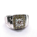 18KWG Diamond, Appx D1=0.7cts Men RIng