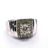18KWG Diamond, Appx D1=0.7cts Men RIng