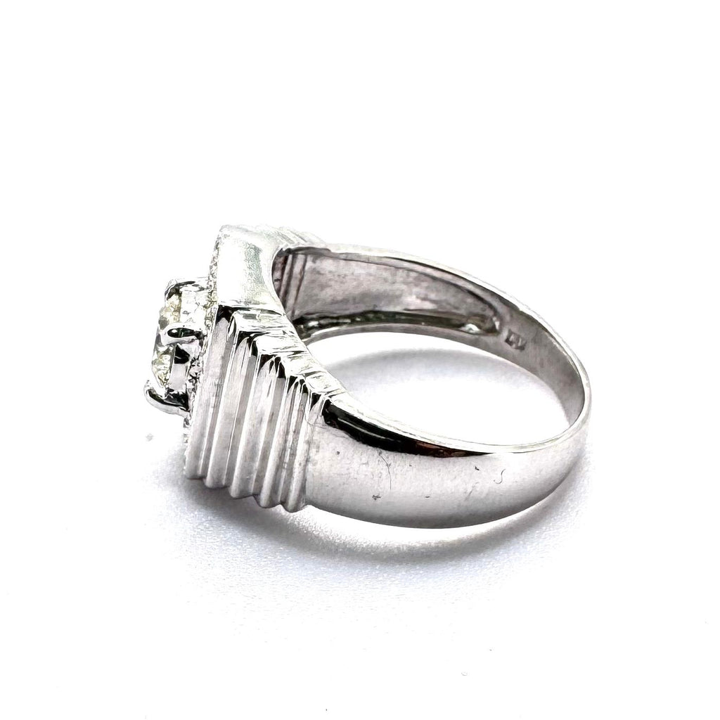 18KWG Diamond, Appx D1=0.7cts Men RIng