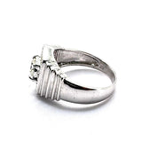 18KWG Diamond, Appx D1=0.7cts Men RIng