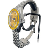 Smith's Automatic Mens Watch PRS-55 Yellow Dial with Pouch