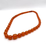 Butterscotch Amber=8.1-15.8mm Necklace