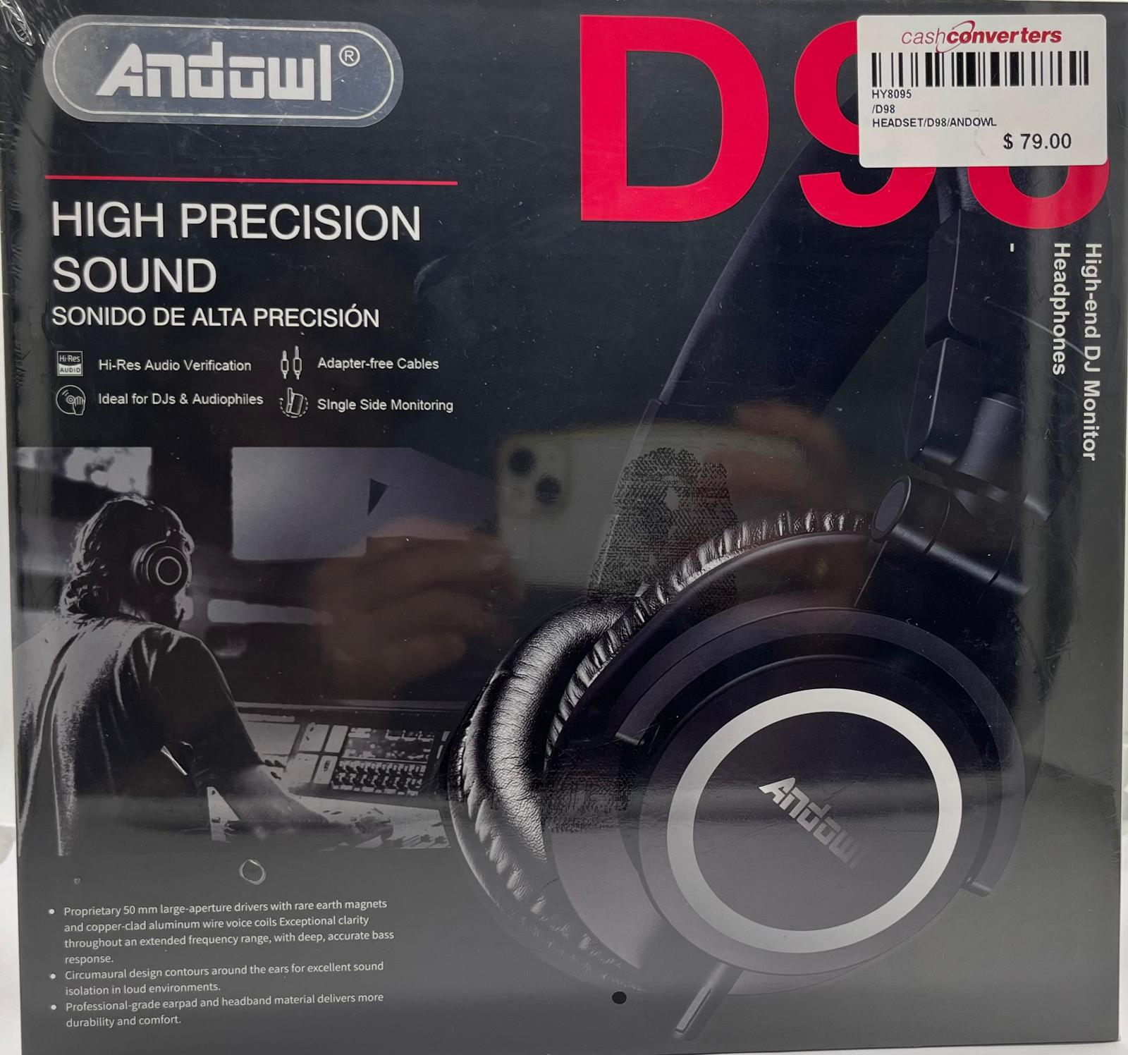 Monitor Headphones-Andowl/D98/DJ Main image