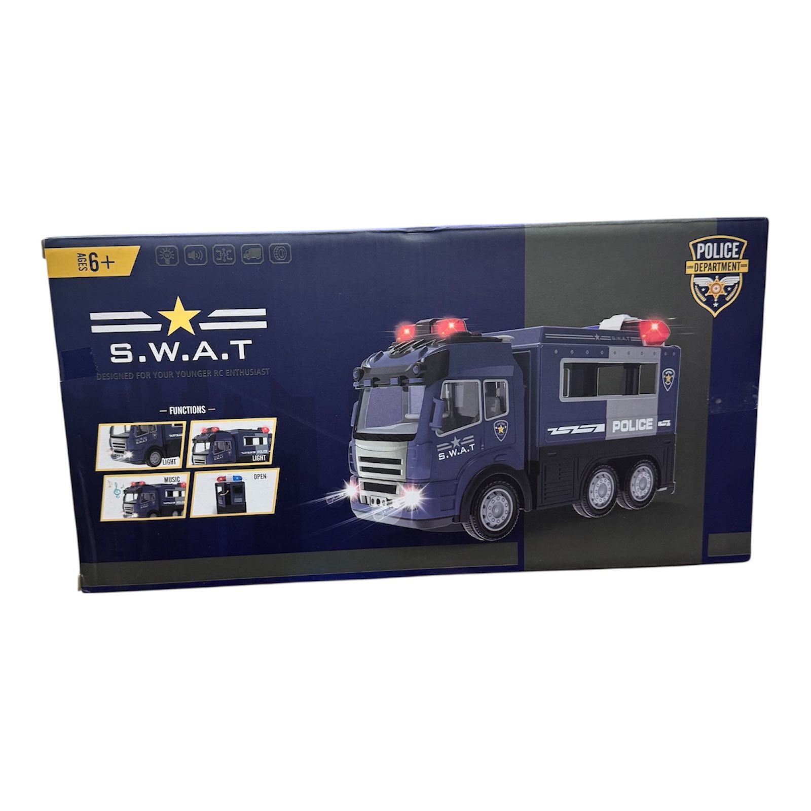 Remote Car- Police Truck/S.W.A.T Secondary image