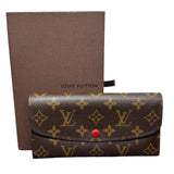 Louis Vuitton M60136 Emilie Monogram Rouge Wallet