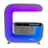 Bluetooth Speaker And Wireless Charger G Shaped