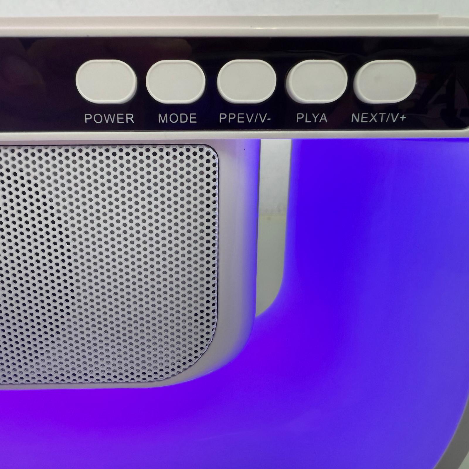 Bluetooth Speaker And Wireless Charger G Shaped