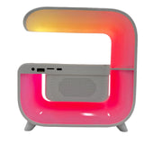 Bluetooth Speaker And Wireless Charger G Shaped