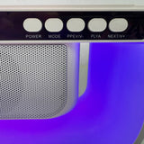 Bluetooth Speaker And Wireless Charger G Shaped