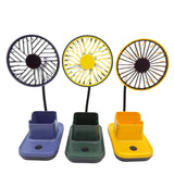 USB Desktop Fan With Gadget Holder
