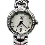 Tag Heuer Link WAT1414 Quartz Diamond Bezel And Index Watch, 29mm