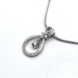 18KWG Diamond16=0.18cts Neckalce