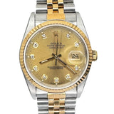 Rolex 16233 Datejust Half gold Automatic Watch, 36mm