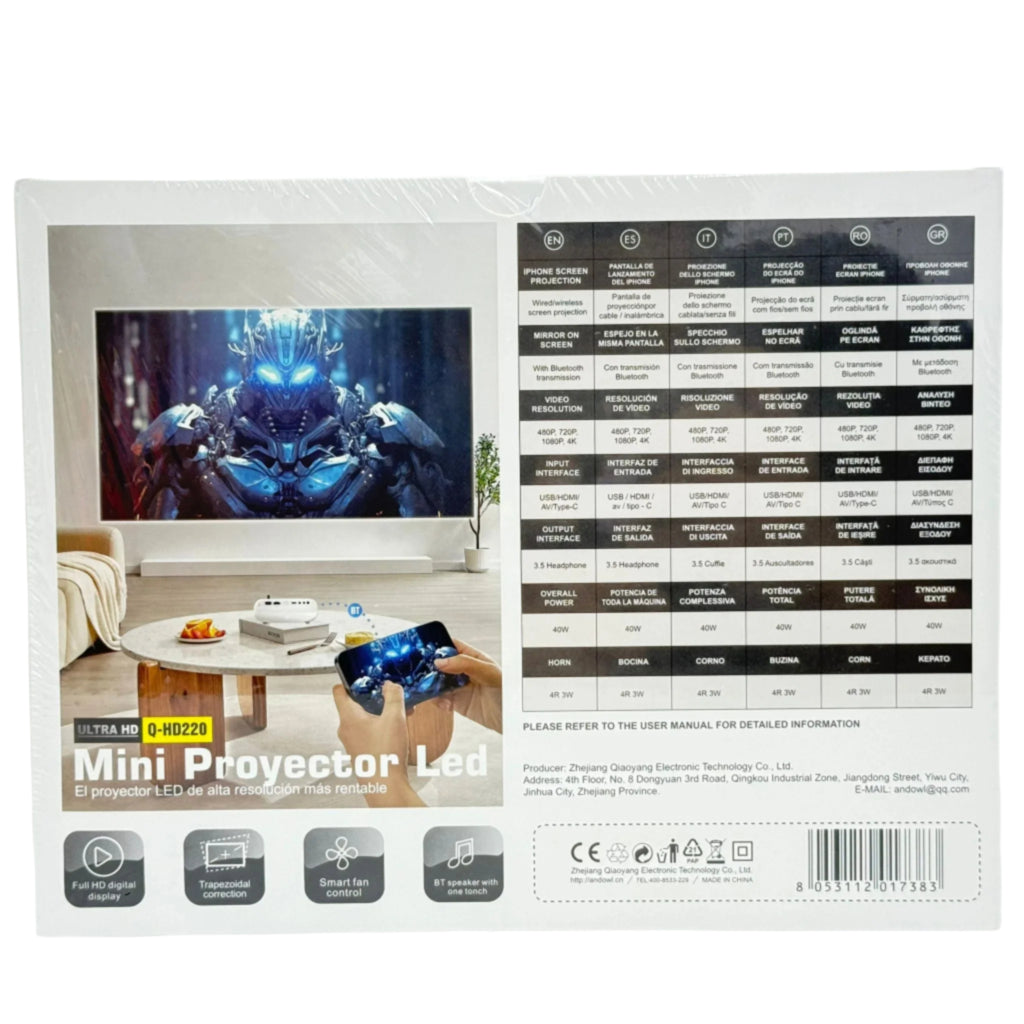 Andowl Projector