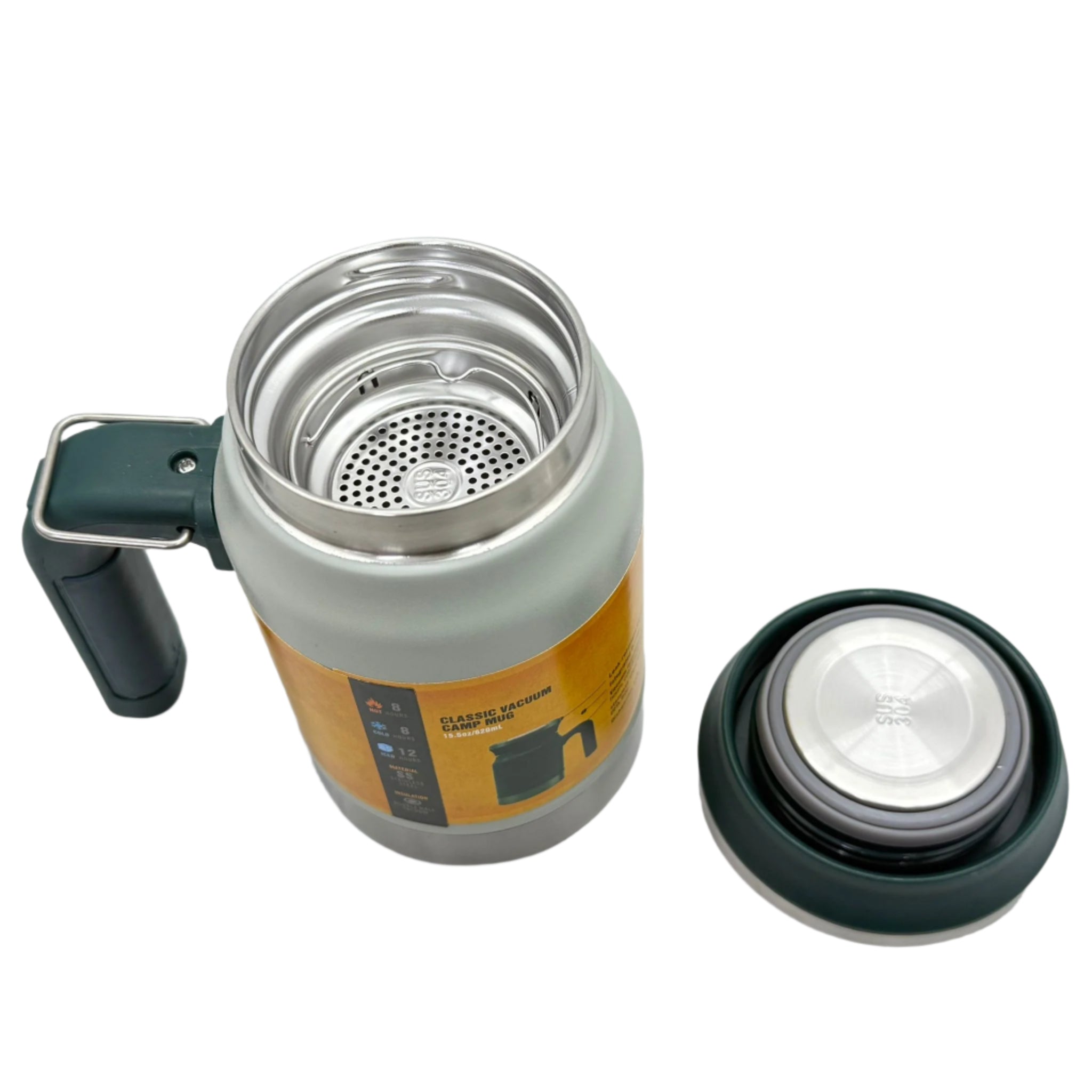 Tea Filter Mug With Handle