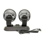 Car Fan-Double Fan USB