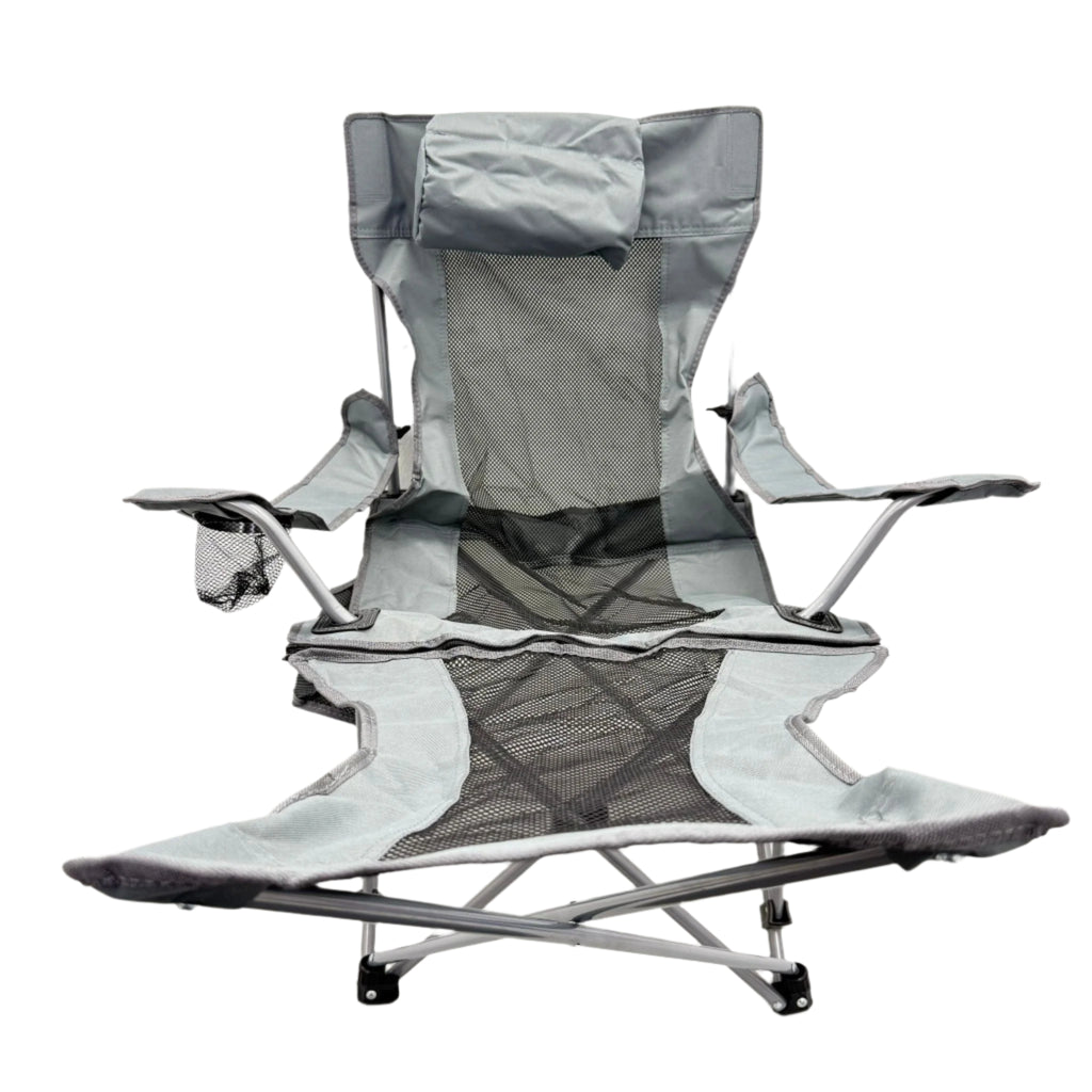 Camping Chair With Leg Rest