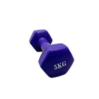 Dumbbell Asst Color 5KG