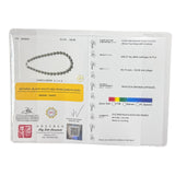 Natural Tahiti Black South Sea Baroque Pearls 10.1-12mm w/Cert