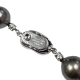 Natural Tahiti Black South Sea Baroque Pearls 10.1-12mm w/Cert