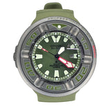 Citizen Promaster Diver Watch BJ8057-17X Green Rubber Strap 30ATM (used)
