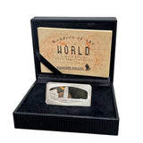 Singapore Airlines Leaning Tower of Pisa Wonders of World Silver Art Bar, 400g