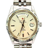 Titoni Cosmo King Rotomatic Day Date Watch. 36mm