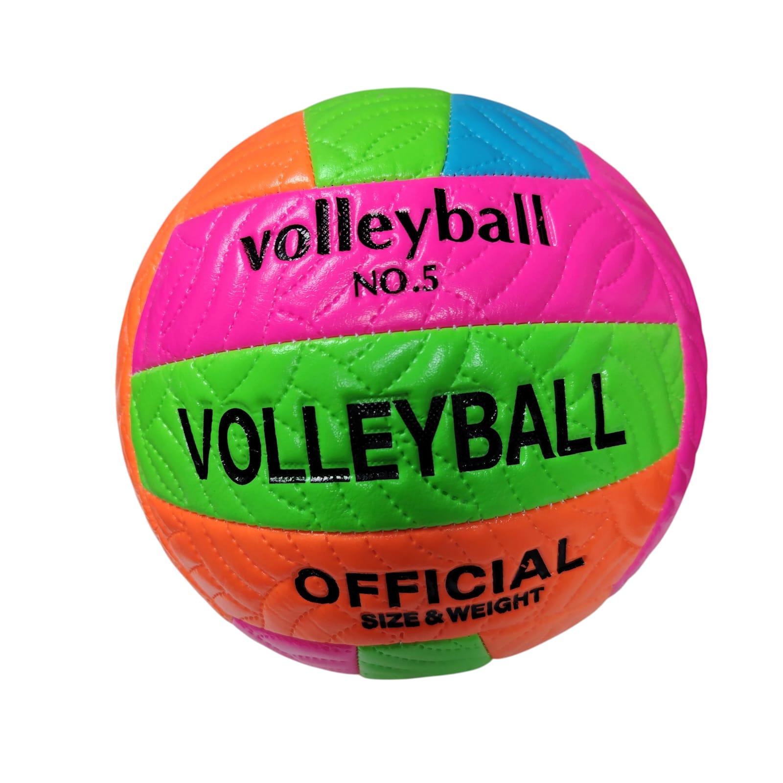 Volleyball Size 5 neon colourful Main image
