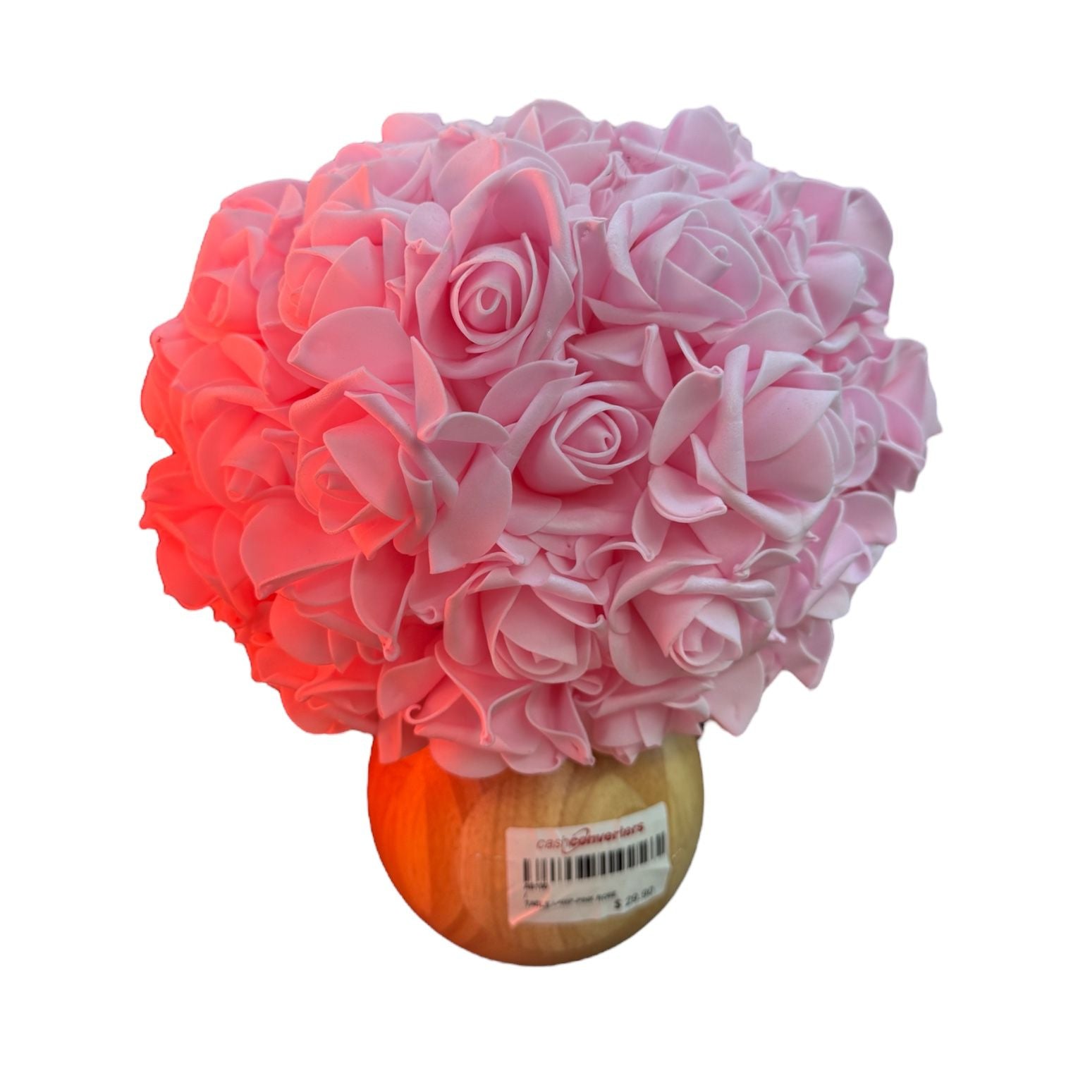 Pink Rose Flower Lamp Cute Table Lamp Flower Desk Lamp Main image