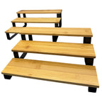 Serving Wooden Rack 3 Tier x 2pcs Set
