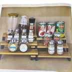 Serving Wooden Rack 3 Tier x 2pcs Set