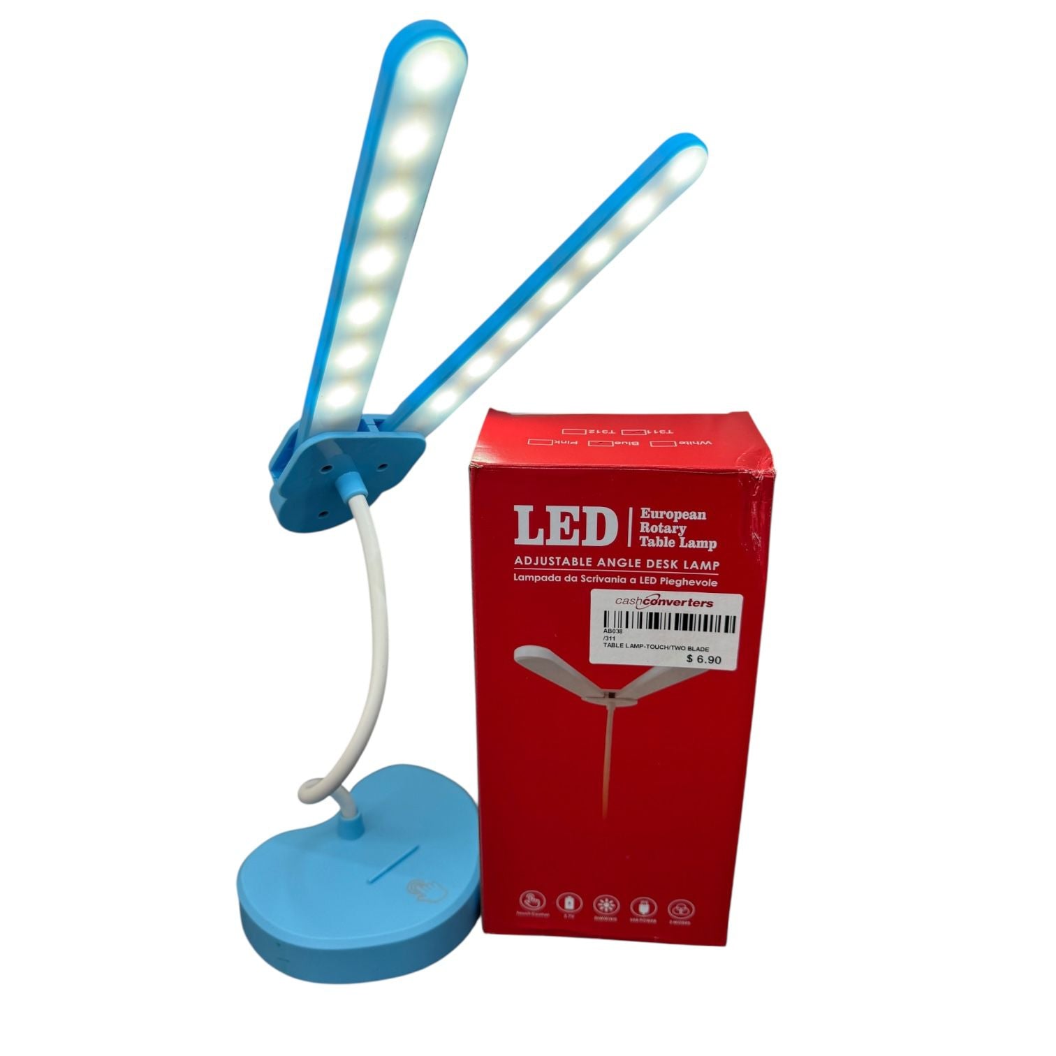 Table Lamp Rechargeble Two Blade Main image