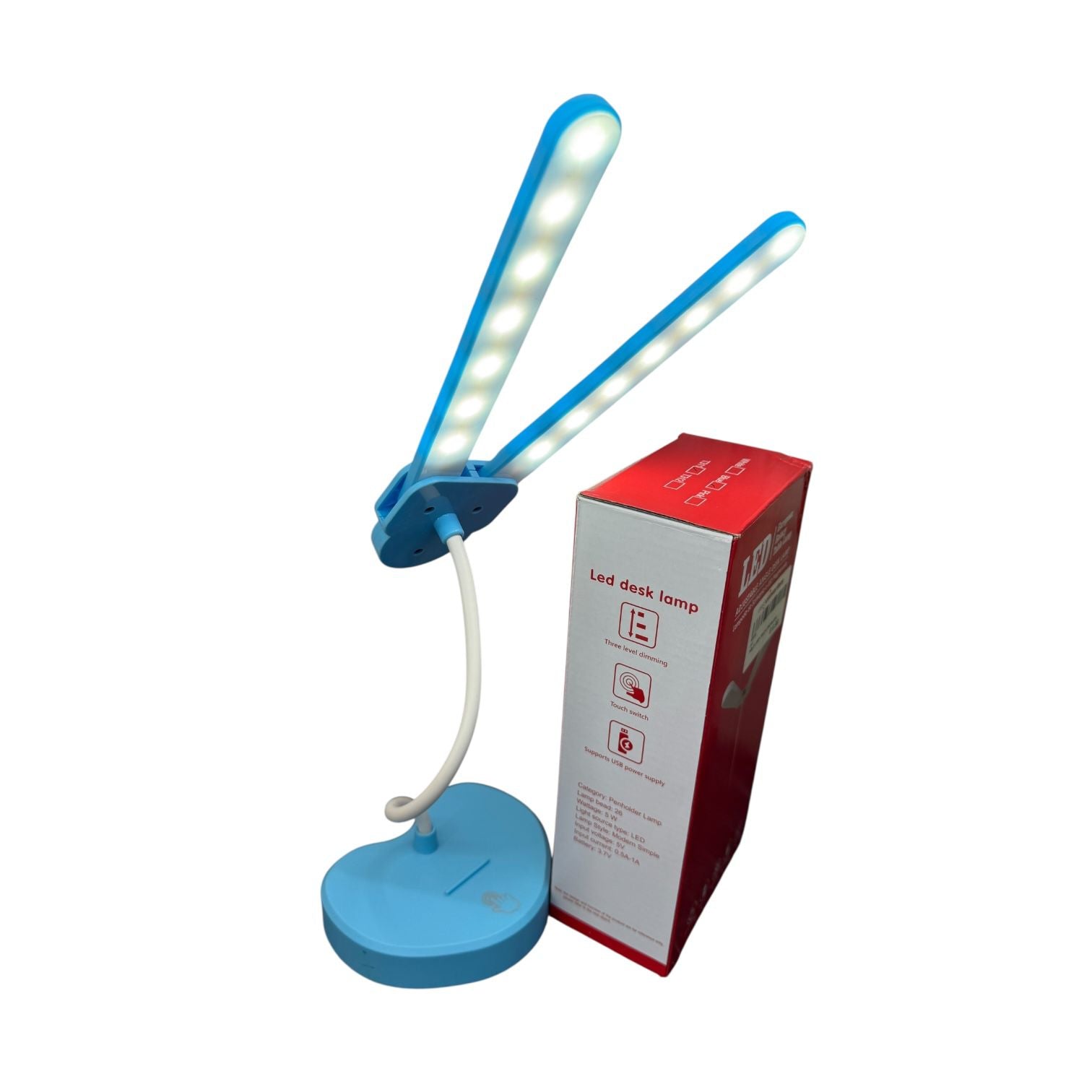 Table Lamp Rechargeble Two Blade Secondary image