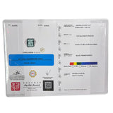 PM900 Aquamarine=7.9ct, DIamond=0.4ct w/Cert