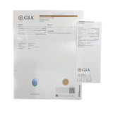 PT900 Black Opal=8.23ct Diamond=1.02 w/GIA Cert