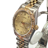 Rolex 16233 Datejust Automatic Diamond Bezel & Index D10(S) Men Watch, 36mm