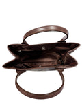 Longchamp w/Pouch Leather Tote Bag