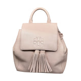 Tory Burch Leather Lady Backpack