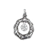 PT900WG Diamond Pendant