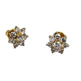 20KYG Diamond D14 Appx 0.9cts Earring