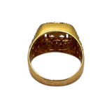 850YG Diamond D4=Appx 0.6ct Men RIng