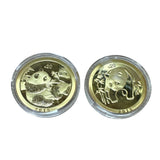 American gold coin inc, panda coins 32pcs set  Display golden