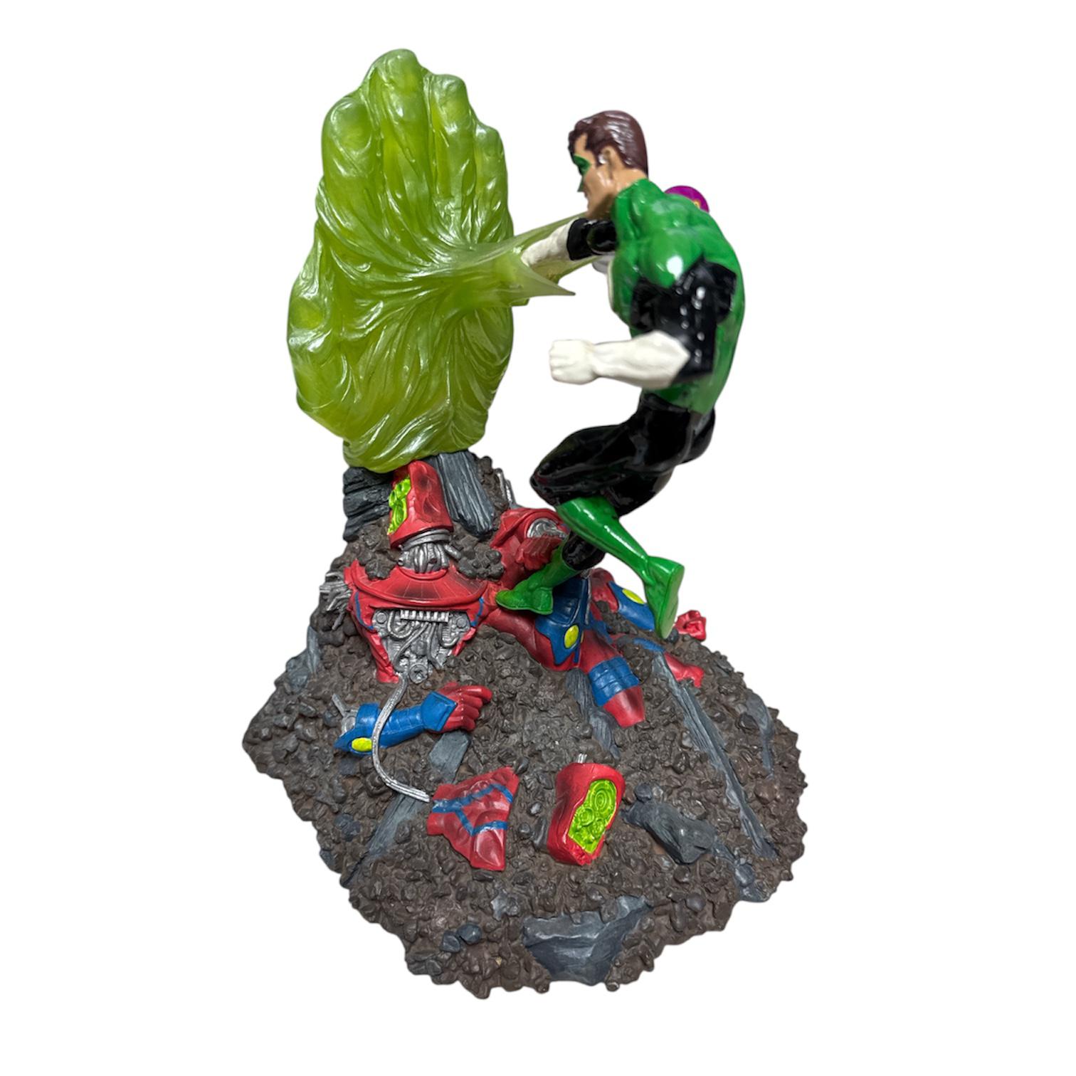 Green Lantern Vs Sinestro Bookends DC Direct Comic 142/500 Rare Statue 2008 Secondary image