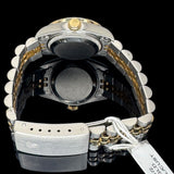 Rolex 69173 Half Gold Automatic Diamond Bezel Watch Computer Dial, 26mm