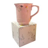 Le creuset pink 330ml elegant frill mug