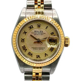 Rolex 79173 Datejust HalfGold Automatic Watch, 26mm