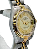 Rolex 79173 Datejust HalfGold Automatic Watch, 26mm