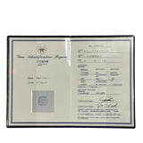 18KWG Diamond=1.20cts Necklace w/Cert (JAP)