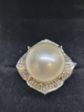 South sea Pearl & Diamond Ring